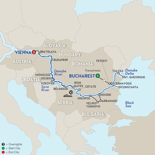 Blue Danube to the Black Sea - Avalon Waterways Cruises