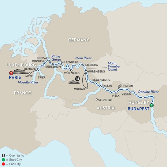 Jewels of Central Europe - Avalon Waterways Cruises