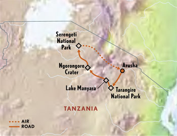 Tanzania Hemingway Safari by Abercrombie and Kent