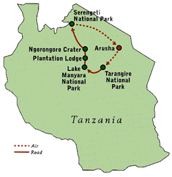 CLICK HERE for A&K The Tanzania Hemingway Safari!