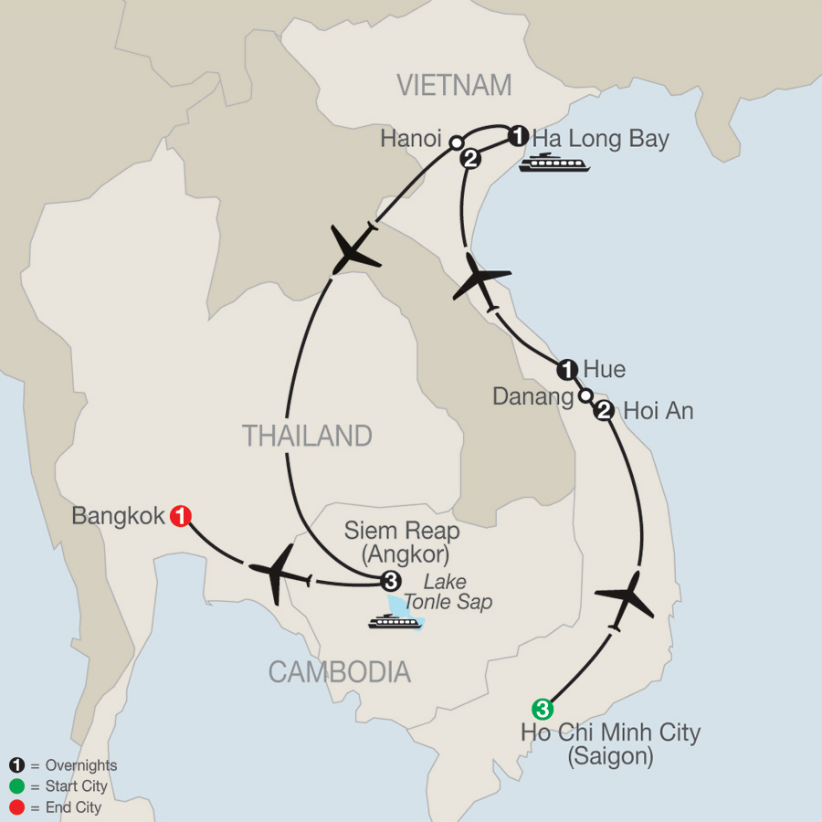 Exploring Vietnam and Cambodia by Globus Tours