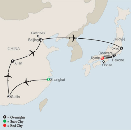 Treasures of China and Japan by Globus Tours
