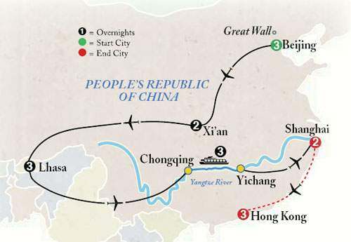 Cultural China and Tibet by Globus Tours