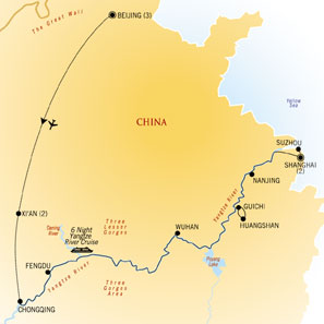 Spendors of China and The Grand Yangtze by Trafalgar Tours