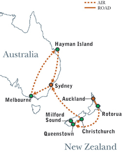 Highlights of New Zealand and Australia by Abercrombie and Kent