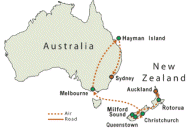 CLICK HERE for A&K HIGHLIGHTS OF NEW ZEALAND AND AUSTRALIA!