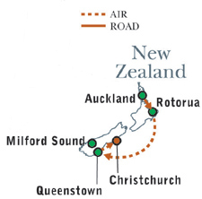 The Wonders of New Zealand by Abercrombie and Kent