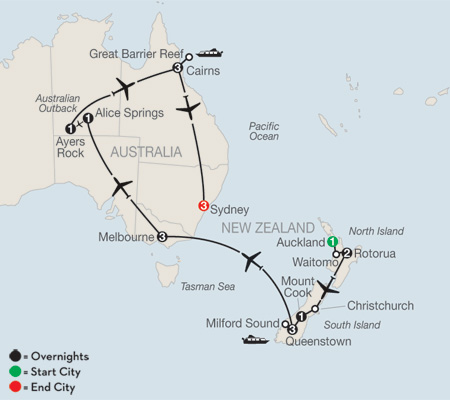 Down Under Discovery by Globus Tours
