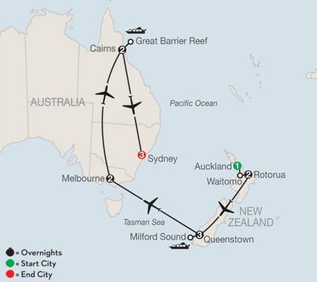 South Pacific Sampler by Globus Tours