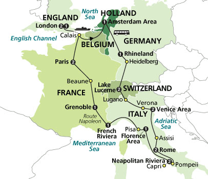 The Best of Europe by Cosmos Tours