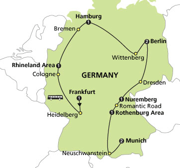Highlights of Germany by Cosmos Tours