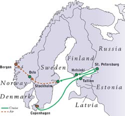 Scandinavia and a Baltic Cruise by Abercrombie and Kent