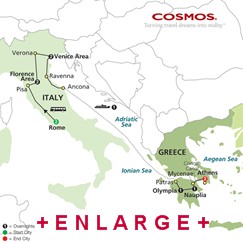 CLICK HERE for Cosmos Italy and Greece MAP!