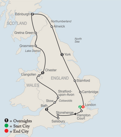 Britain Sampler by Globus Tours