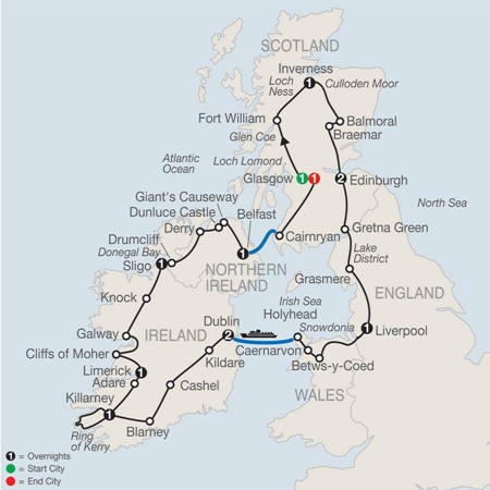 Celtic Highlights by Globus Tours