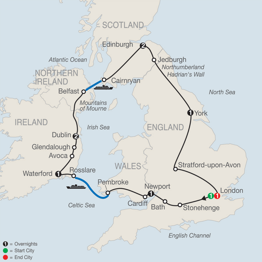 Essential Britain and Ireland

                                    by Globus Tours