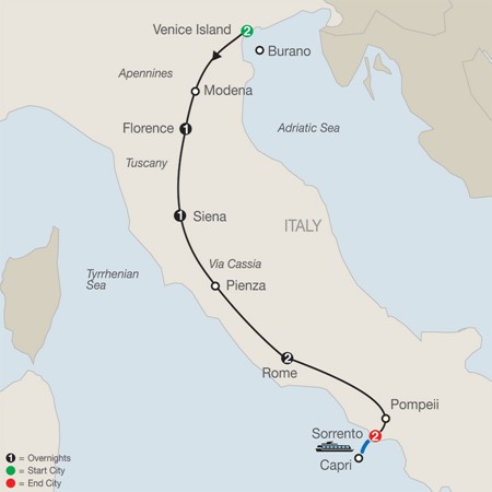 Italian Treasures by Globus Tours