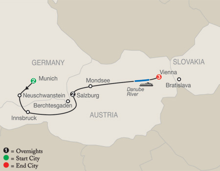 CLICK HERE for Globus Munich, Salzburg and Vienna!