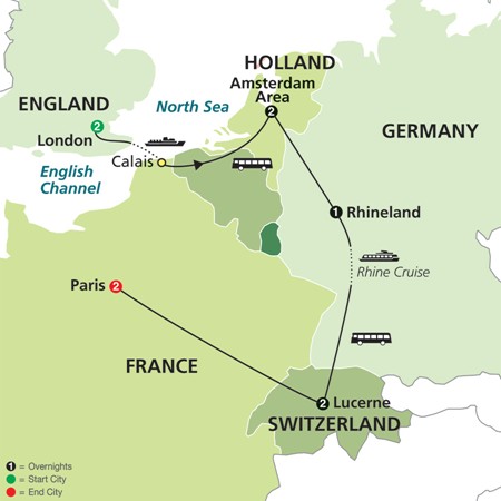 Cosmos Tours - A TASTE OF EUROPE
