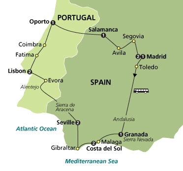 The Best of Spain and Portugal by Cosmos Tours