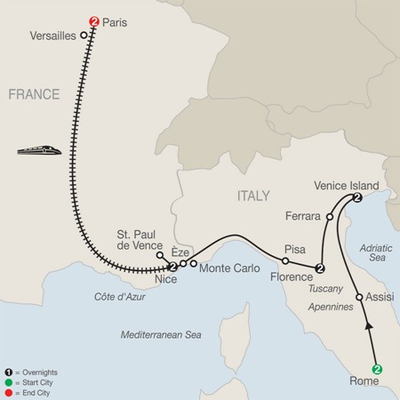 The Best of Italy and France - Globus Tours