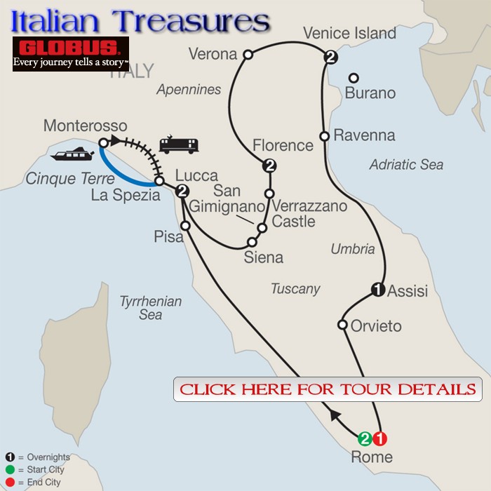 Full Details on Italian Treasures!