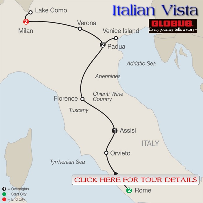 Full Details on Italian Vista!