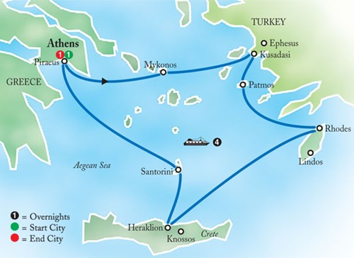 Click here for Globus Tours JEWELS OF

                                                          THE AEGEAN

                                                          CRUISE TOUR