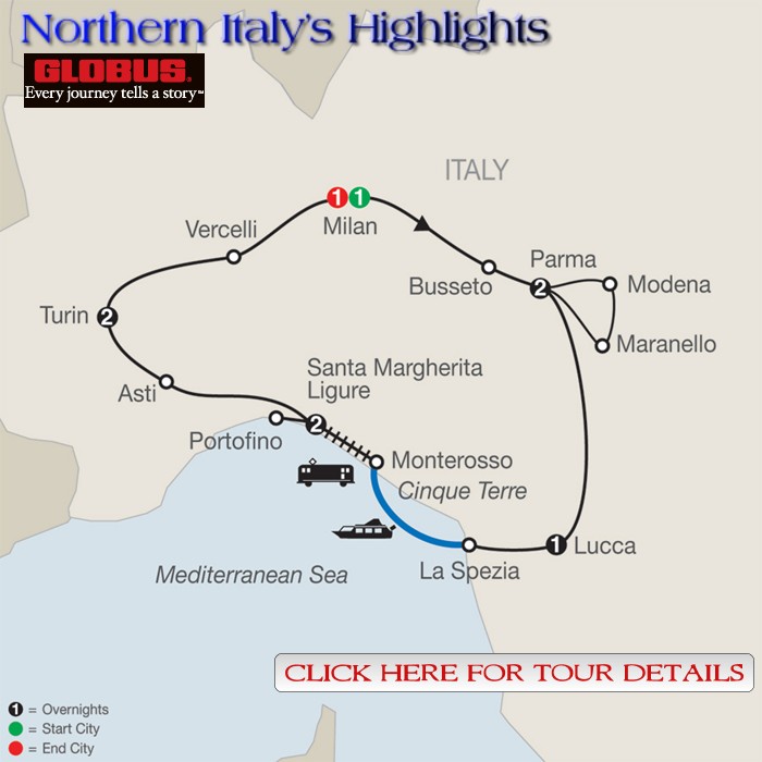Full Details on Northern Italy's Highlights!