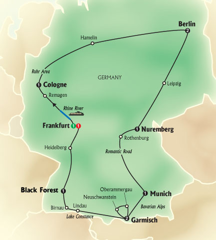 German Highlights by Globus Tours