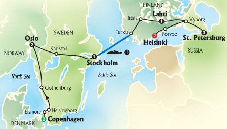 Northern Capitals by Globus Tours