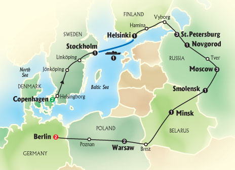 Russia and Northern Europe by Globus Tours