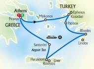 Click here for Globus Tours AEGEAN CLASSICAL CRUISE TOUR