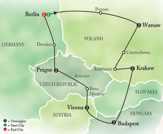The Best of Eastern Europe by Globus Tours
