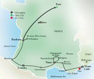 Click here for Globus Tours Bordeaux Wine Country, Lourdes and Provence