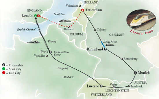 Enchanting Europe by Globus Tours