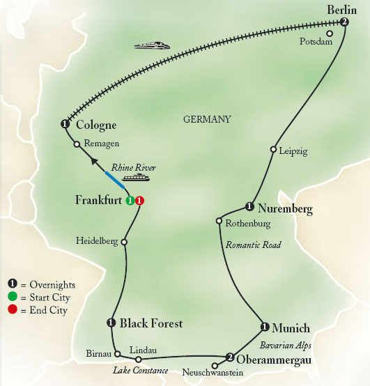 German Highlights by Globus Tours
