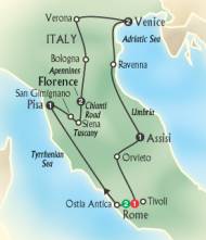 Click here for Globus Tours ITALIAN TREASURES