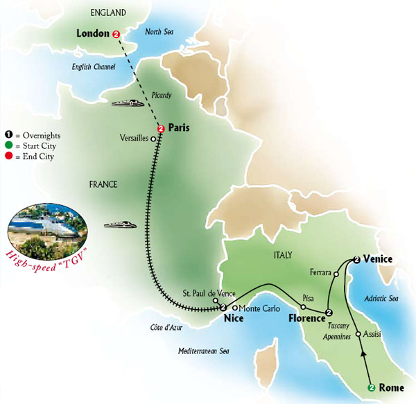 The Best of Italy and France - Globus Tours
