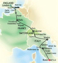 CLICK HERE for Globus From the Thames to the Tiber!