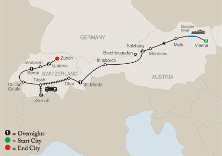 The Best of Austria and Switzerland by Globus Tours