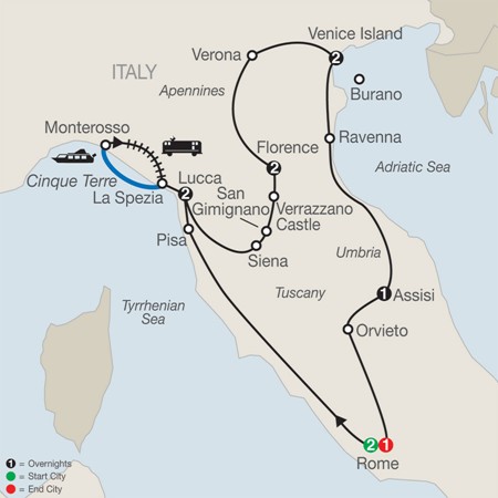 Italian Treasures by Globus Tours