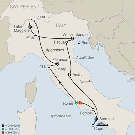 Italian Mosaic by Globus

                                      Tours