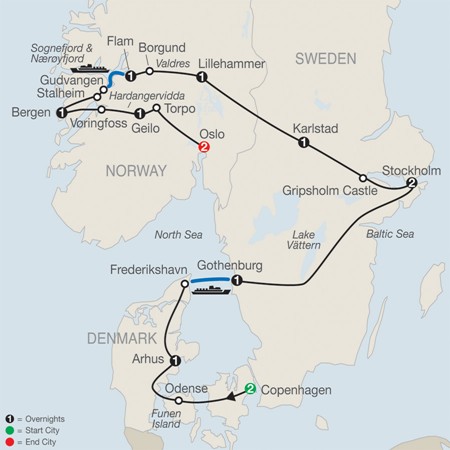The Scandinavian by Globus Tours!