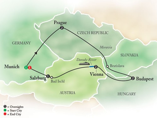 Imperial Splendors of Europe by Globus Tours