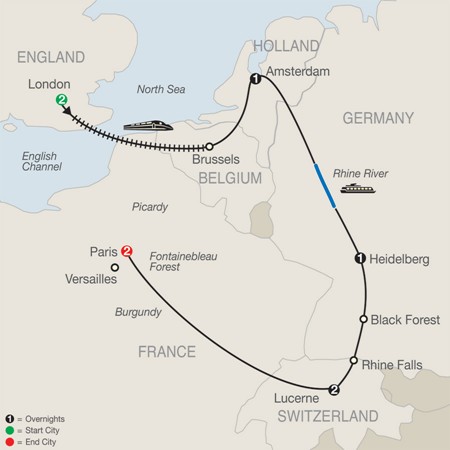 European Sampler by Globus Tours