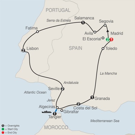 Iberian Vacation by Globus Tours