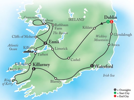 Introduction to Ireland by Globus Tours