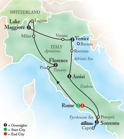 Italian Mosaic by Globus Tours