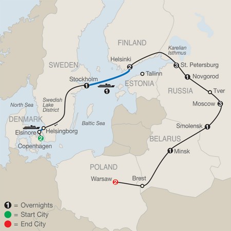 Russia and Northern Europe by Globus Tours